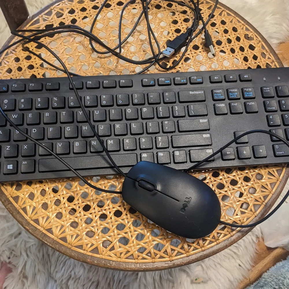 Dell USB keyboard and mouse combo